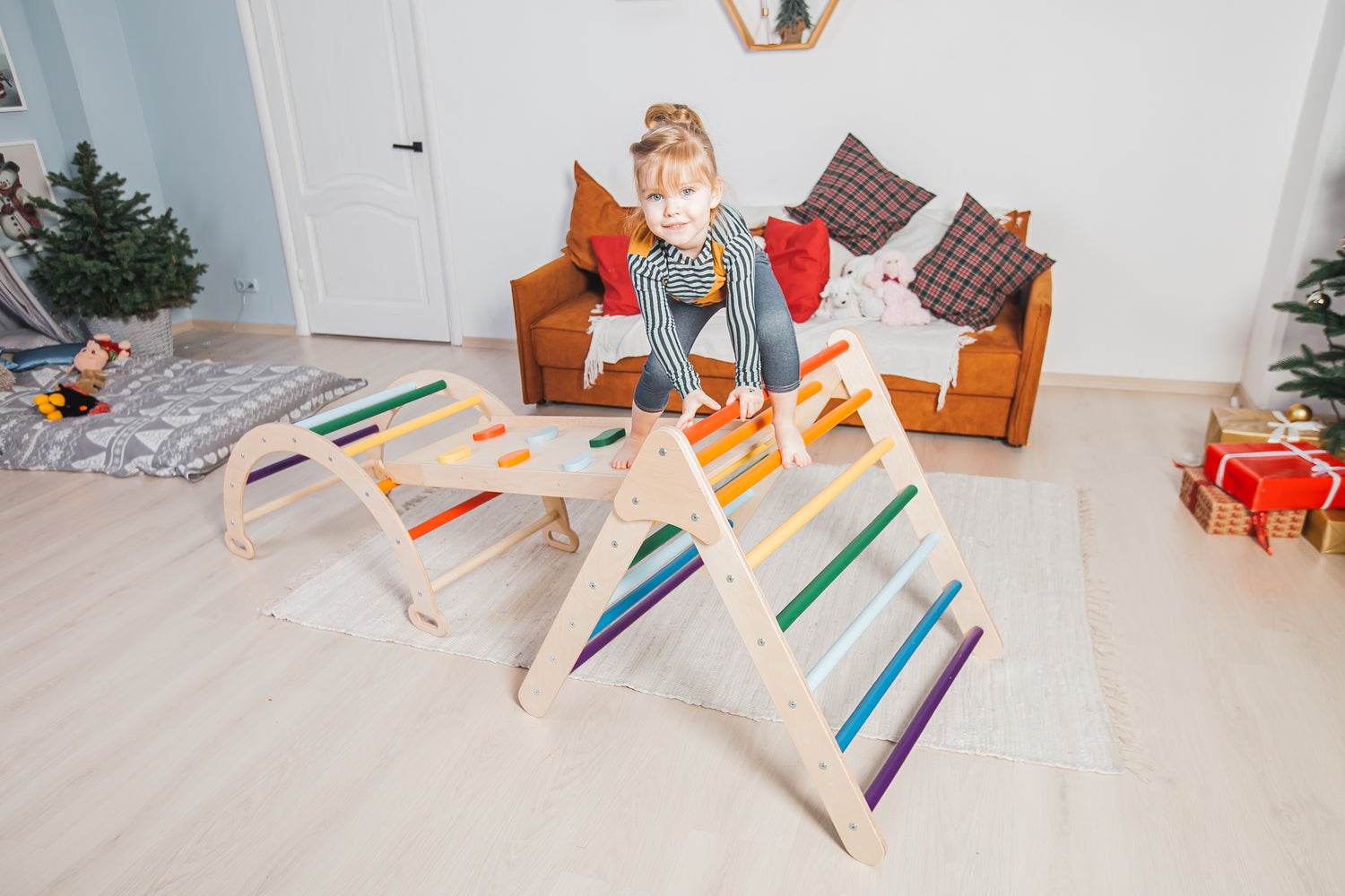 Parcours d'escalade Montessori