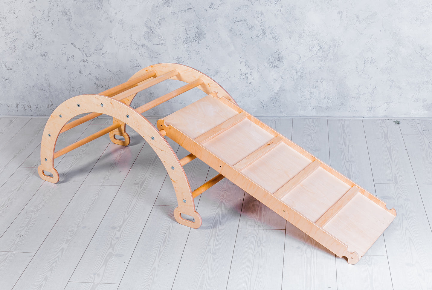 Ensemble Montessori Arche et Rampe de Motricité Libre