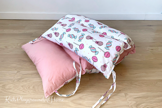 coussin rose